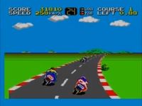 une photo d'Ã©cran de Hang On sur Sega Master System